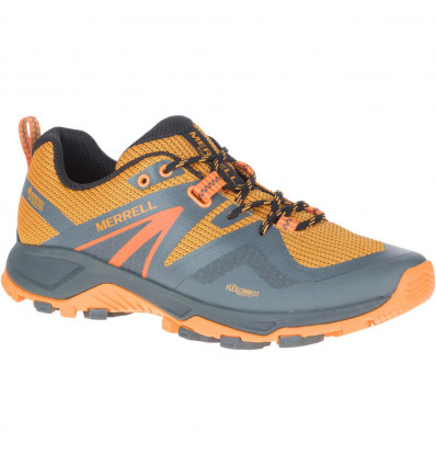orange hiking shoes