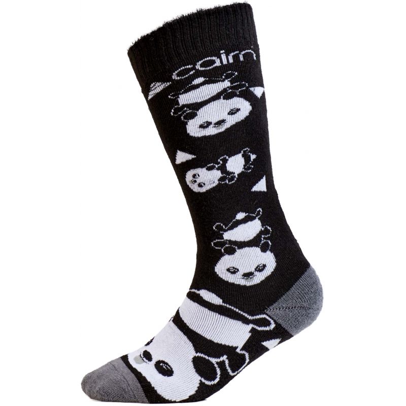 Ski socks Cairn Spirit (Black panda) junior