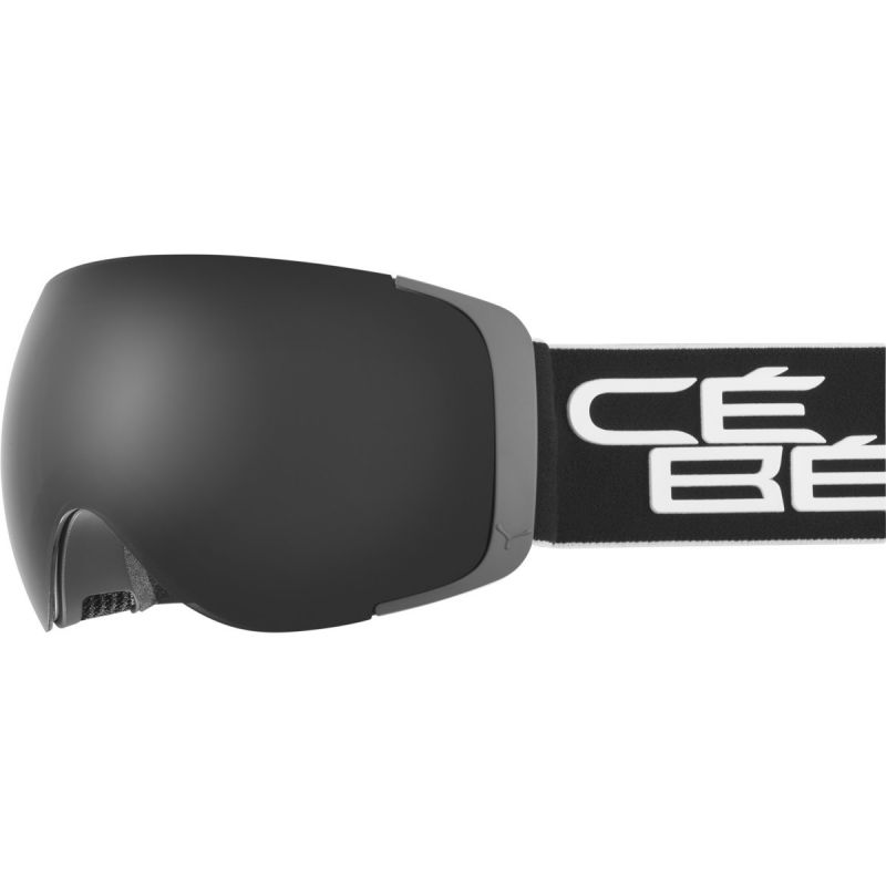 Cébé Exo OTG ski mask (Black White Matte Grey Ultra Black Cat.3)