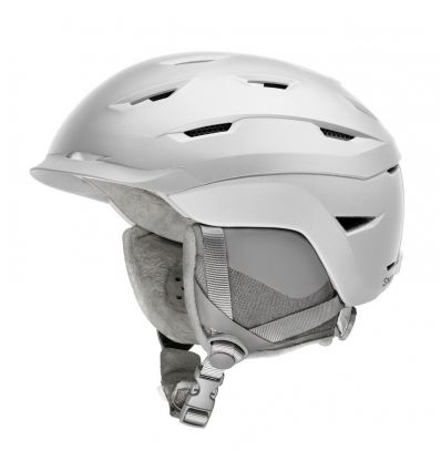 Casco da sci SMITH Liberty (Matte satin white) - Alpinstore
