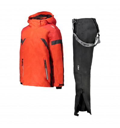 Set da sci CMP Kid Set Giacca + pantaloni (Tango) Ragazzo - Alpinstore