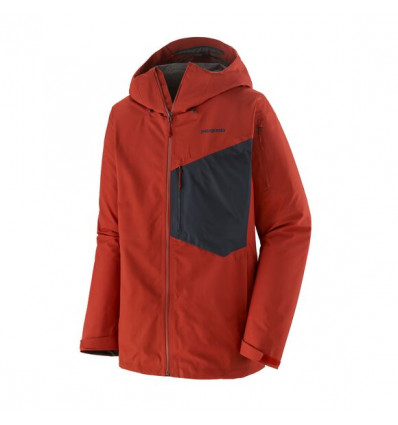 Patagonia Giacca da sci alpinismo Snowdrifter (Hot Ember) Uomo - Alpinstore