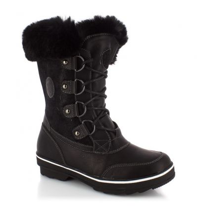 Zapatillas de mujer Kimberfeel Aponi (Charbon) apres ski - Alpinstore
