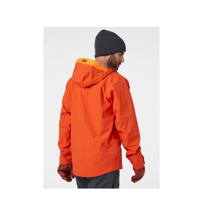 HELLY HANSEN Sogn Shell 2.0 Jacket (patrol Orange) Men's Ski Jacket