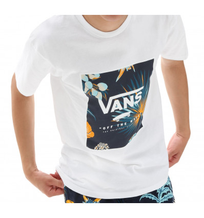 T-shirt Vans Mn Classic Print Box (califas/white) homme