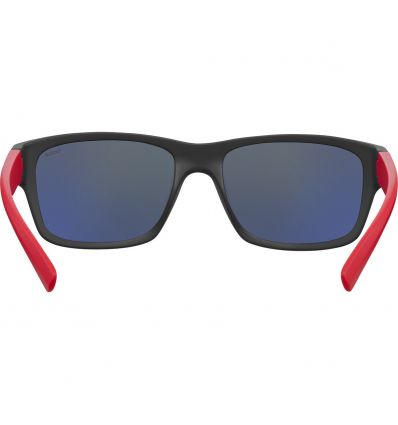 Bollé Holman Floatable Sunglasses (Black Red Matte HD Polarized Offshore  Blue)