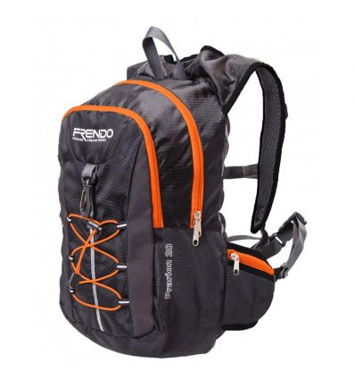 Backpack Prarion 20L (Black/orange) - Alpinstore