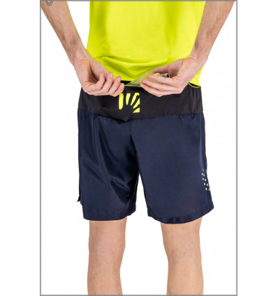 Pantaloncini KARPOS Fast da uomo (Sky Captain/giallo fluo) - Alpinstore