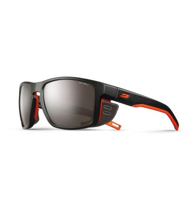 Occhiali da sole Julbo Shield (nero/arancio - Alti Arc 4) - Alpinstore