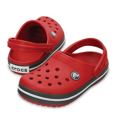 Zoccolo Crocband™ di Crocs per bambini (pepe/grafite) - Alpinstore
