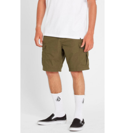 Pantalón corto tipo cargo shorts para hombre verde Bolf BB70010