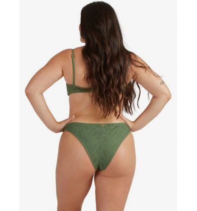 Women\'s Roxy Love Song Moderate - Green) (Vineyard Alpinstore Brief Bikini