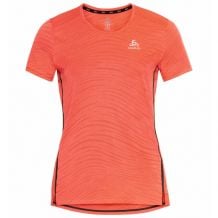 Maglietta da corsa Odlo Zeroweight Engineered Chill-Tec (siesta Melange) Donna