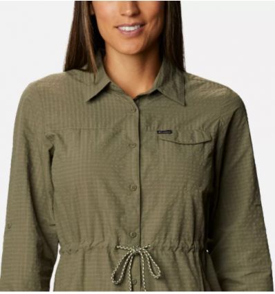 Vestido Columbia Silver Ridge Novelty (verde piedra) Mujer - Alpinstore