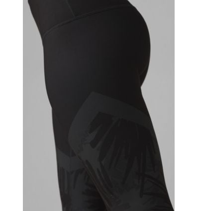 Prana Organic Yoga Leggings With Phone Pocket, Black, Full Length