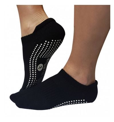 SVELTUS non-slip sock size L (Black and White) - Alpinstore