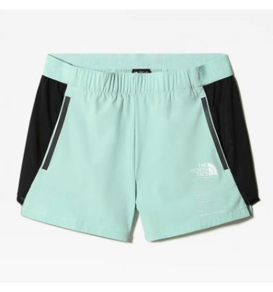Pantaloncini da donna The North Face Glacier (Lichen) - Alpinstore
