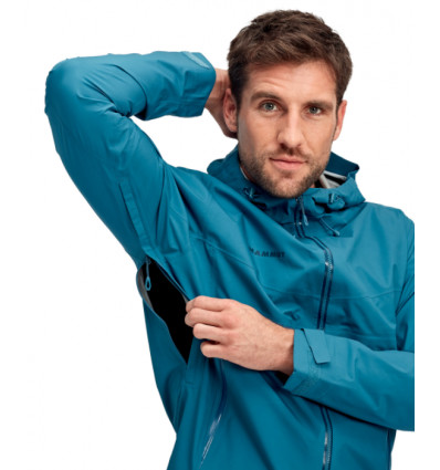 MAMMUT - Chaqueta Convey Tour HS Hooded hombre 2022, Gore-Tex Magma Black ,  MountainGear360