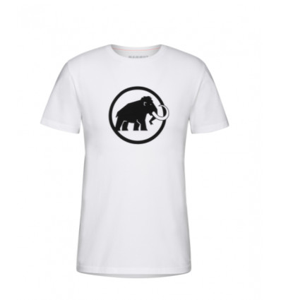 Camiseta Mammut Classic (Blanco/Negro) Hombre - Alpinstore
