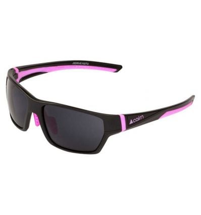 Occhiali da sole Cairn Drive (nero opaco rosa neon) Bambini - Alpinstore