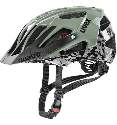 Mount Bank Specialist fax Uvex Allmountain Quatro mountain bike helmet (Pixelcamo-olive) - Alpinstore