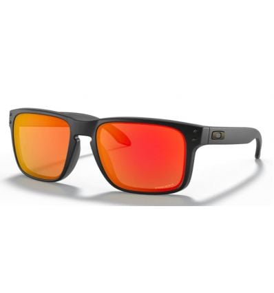 Occhiali da sole Oakley Holbrook (nero opaco - prizm rubino) - Alpinstore