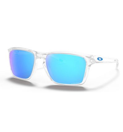 laten we het doen hoofd tv station Sunglasses Oakley Sylas (Clear - Prizm sapphire) - Alpinstore