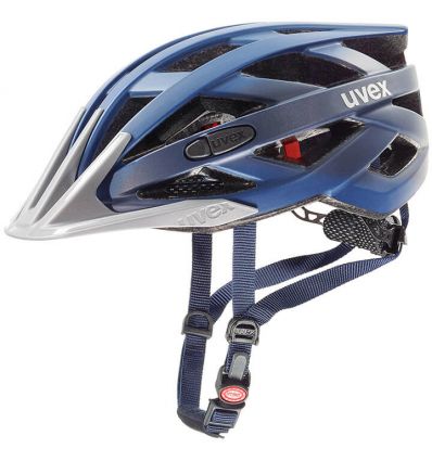 UVEX Active I-VO CC Casco da bici (Darkblue Metallic) - Alpinstore