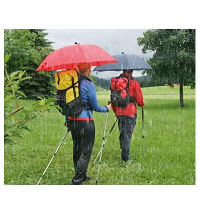 Hiking Umbrella EUROSCHIRM Swing Handsfree (Red) - Alpinstore