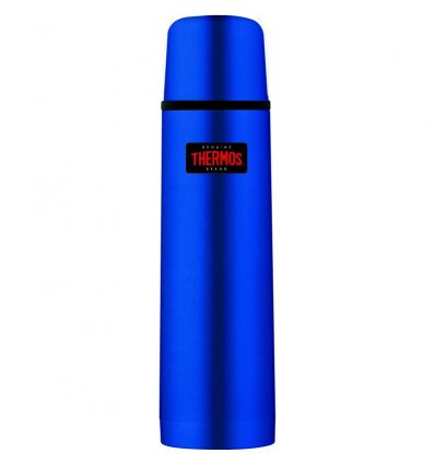 Finde på Deltage Lull THERMOS Light Compact 0.5l Thermax Insulated Bottle (Metallic Blue) -  Alpinstore