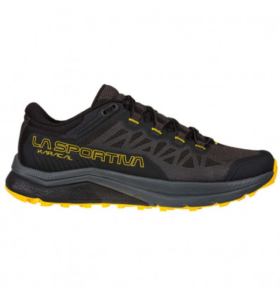 La Sportiva Karacal trail shoe (Black/Yellow) - Alpinstore
