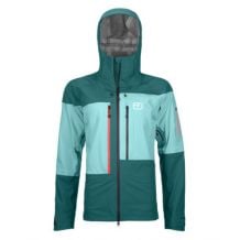billet eventyr partikel Ski jacket Ortovox Swisswool Zinal Jacket (Pacific Green) woman - Alpinstore
