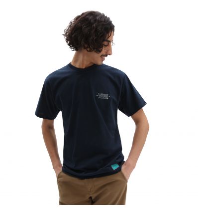 Anmeldelse tempo forvisning Vans Mn Sequence SS (Navy) T-shirt til mænd - Alpinstore