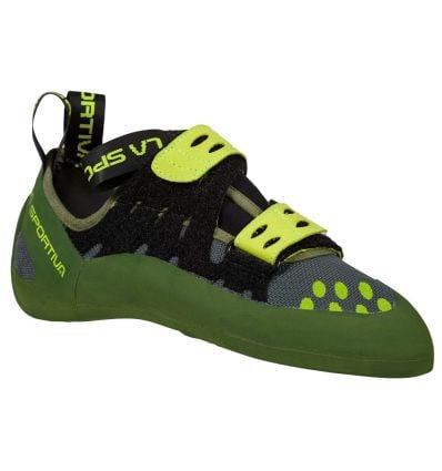 La Sportiva Geckogym Vegan climbing shoes (green) man