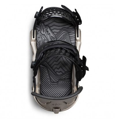 Fijaciones de snowboard Jones Mercury (gris) - Alpinstore
