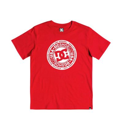 DC Shoes Circle Star T-shirt Alpinstore - (Red) Man