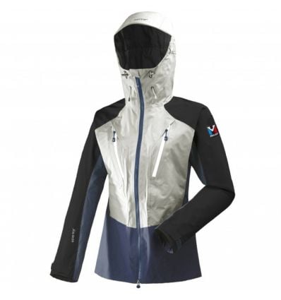 Protective jacket Millet Trilogy V Icon Dual GoreTex Pro (Sapphire/ Dawn)  Women - Alpinstore