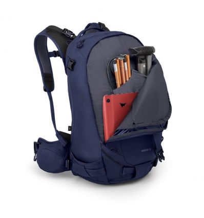 Mochila Osprey Kresta 30 (Winter Night Blue) para mujer, para freeride -  Alpinstore