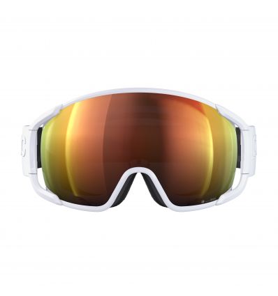 Poc Zonula Clarity Mask (Hydrogen White/Spektris Orange) - Alpinstore