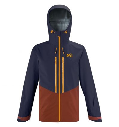 Chaqueta de esquí impermeable MILLET Meije 3l M (zafiro/óxido) Hombre -  Alpinstore