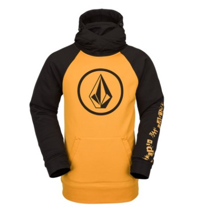 Sudadera Volcom Hydro Riding Hoodie (Resin Gold) hombre - Alpinstore