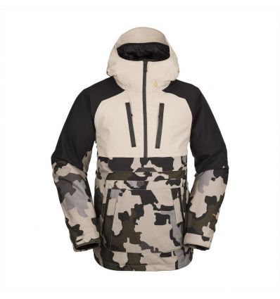 Volcom Brighton Pullover (DRILL KHAKI) giacca da sci da uomo - Alpinstore