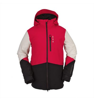 Antecedent Welkom Melodieus Men's Volcom Bl Stretch Gore Ski Jacket (RED) - Alpinstore