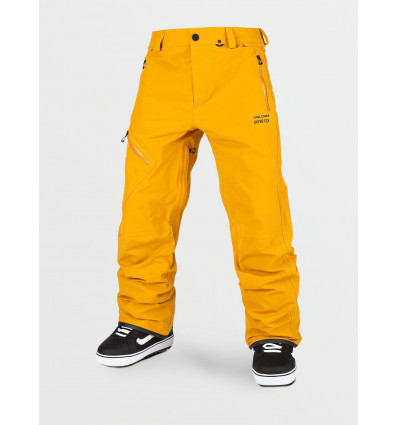 Pantaloni da sci Volcom L Gore-Tex da uomo (Resin Gold) - Alpinstore