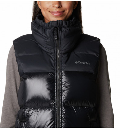 Chaqueta sin mangas Columbia Bulo Point Down (negra) para mujer - Alpinstore