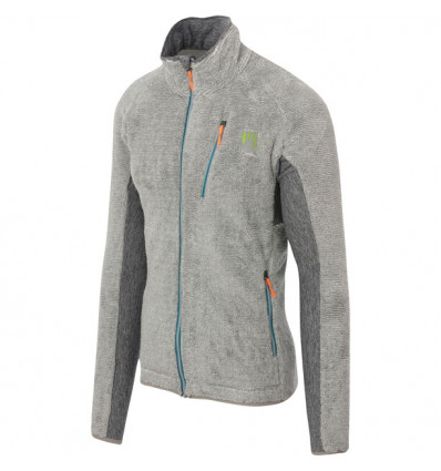 Chaqueta polar Karpos Vertice (blanco/gris oscuro) Hombre - Alpinstore