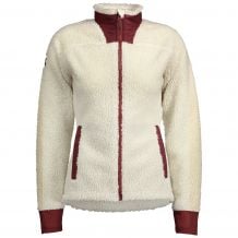 Fleece Scott Defined Heritage Pile (vinterhvit/amarantrød) kvinne