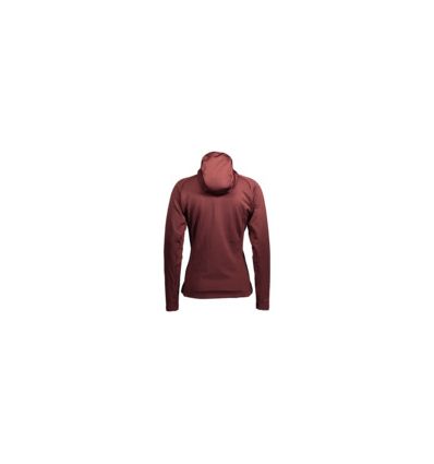 SCOTT Defined Tech Fleece (rojo amaranto) Mujer - Alpinstore