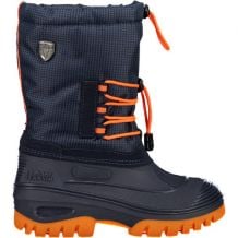 Schneestiefel CMP Kids Ahto WP (Blau - Fluo Orange) Kind