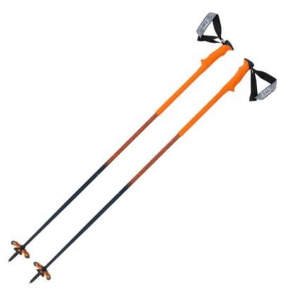 Ontdekking etiket mezelf Zag South skistokken (oranje) - Alpinstore